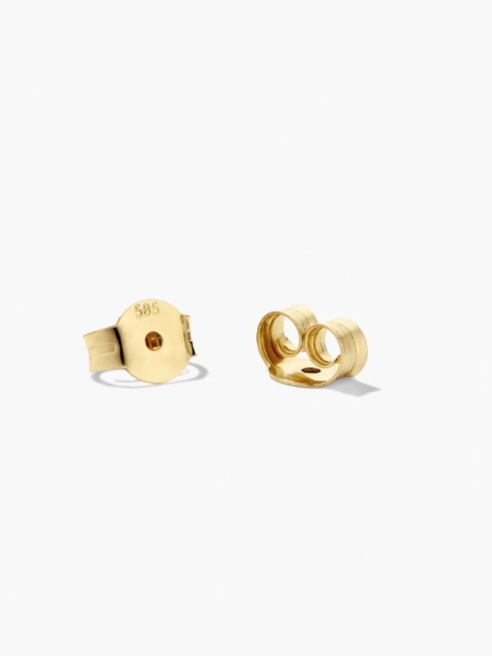 💛 {PRICE FIRM} Mejuri 14k Gold Pave Heart Stud Earrings - Picture 4 of 11
